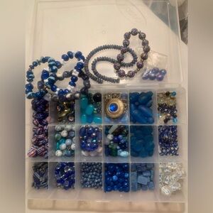 Craft Beads with Storage Organizer